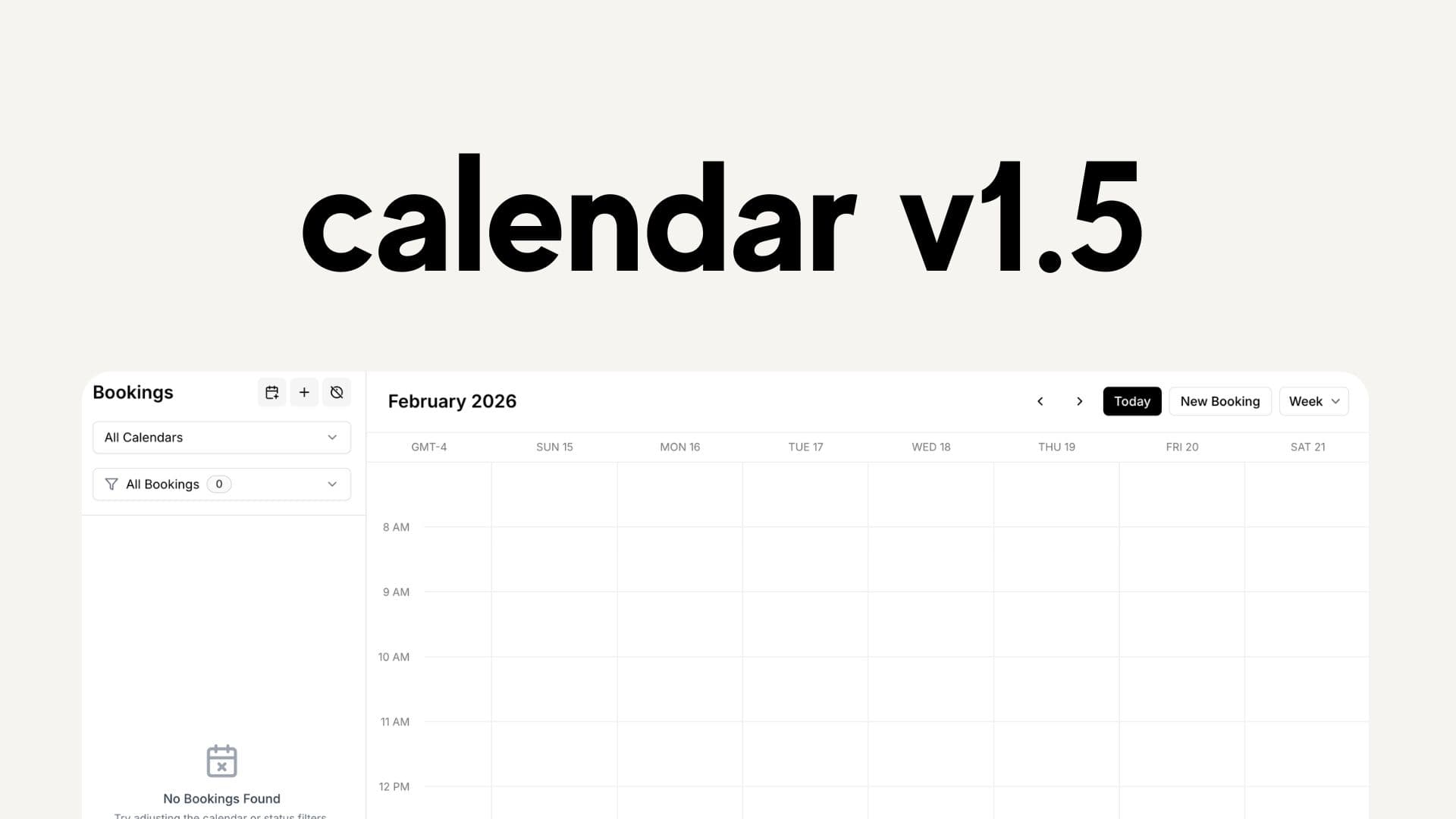 Calendar v1.5